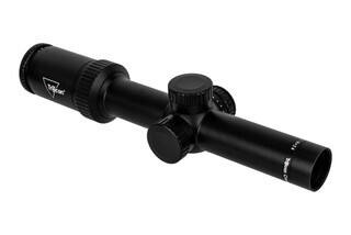 Trijicon Credo HX 1-4x24mm rifle scope is a highly versatile low power variable scope with red illuminated duplex reticle.